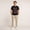 Black A, variant on men's Floral Vase Graphic Black Short Sleeve Crew Neck T-Shirt for Casual Summer Wear