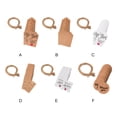 thumbnail image 2 of Etiquetas de papel Kraft Injueey retro ABS para regalos hechos a mano Kits de decoración para fiestas L-18, 2 of 6
