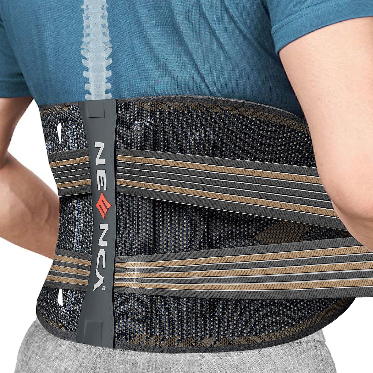 Back Braces, NEENCA Lumbo Sacral Belt(Back Support for Men & Women, Herniated Disc, Sciatica