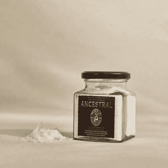 Natural Spring Salt, Fleur de Sel Flakes