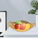 thumbnail image 3 of Placa de Fruta Dorada 2pcs Sunnimix Bandeja de Snack Con Asas 12.5cm, 3 of 8