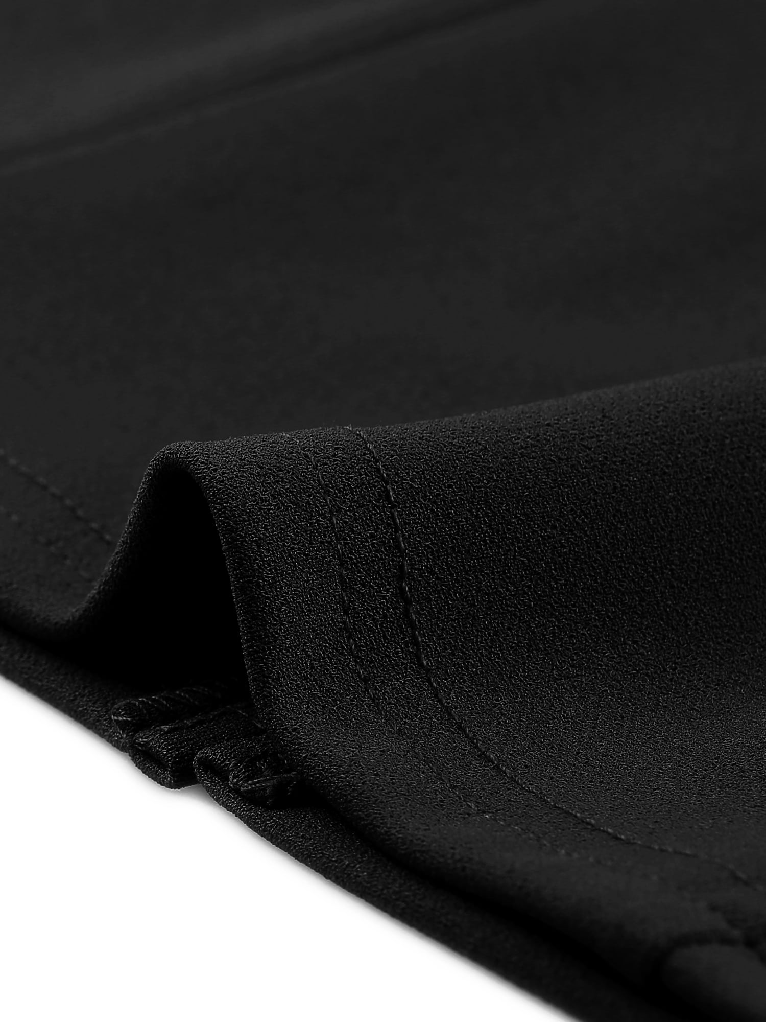 DARING DIVA Sweetheart Neck Slim Fit Work Midi Dress L Black