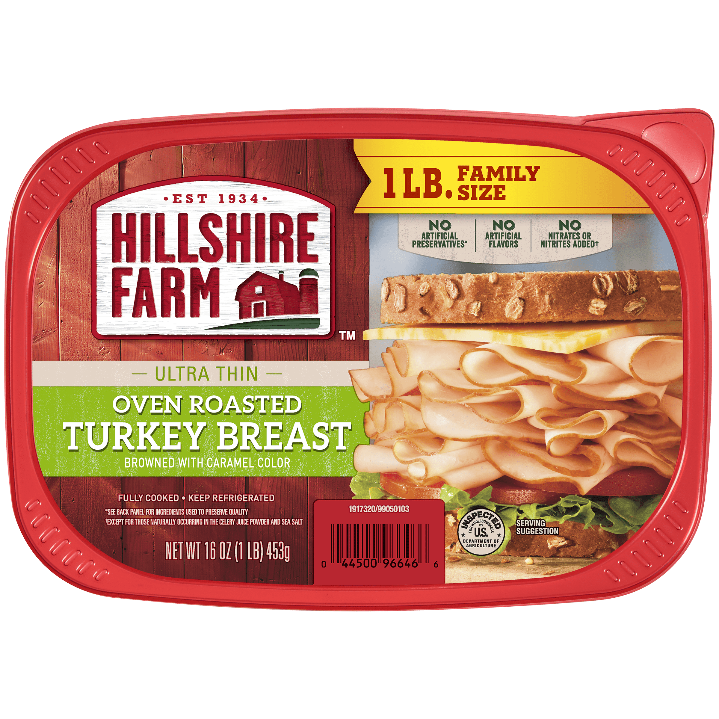 Hillshire Farm® Ultra Thin Sliced Lunchmeat, Oven Roasted Turkey Breast