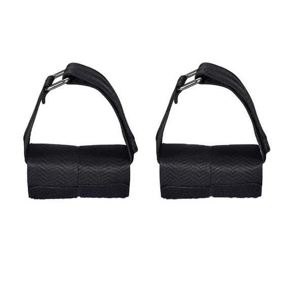 Mistaha Adjustable Nylon Dumbbell Foot Straps for Secure and Shake-Free Workout