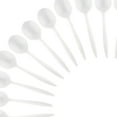 thumbnail image 3 of PLASTICPRO Disposable Plastic Soup Spoons Mediumweight Cutlery Utensils, 400 Pack, 3 of 9