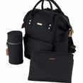 thumbnail image 3 of Bababing Diaper Bag - Mani Backpack - Navy - Affordable and Practical - Converts to Tote Bag with Carry Handles - Includes Free Pushchair Clips for Easy Attachment - Stylish and Functional for Parents, 3 of 6