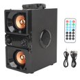 thumbnail image 1 of Mini subwoofer Bluetooth multifuncional con 4 altavoces magnéticos de rango completo y control remoto., 1 of 14