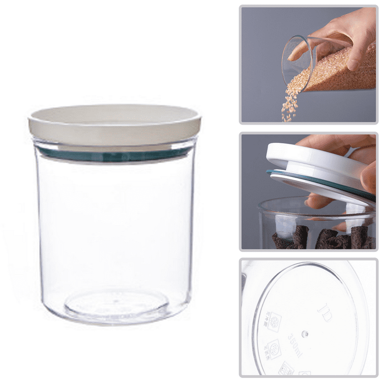 Glass Food Storage Container, Large Glass Jar With Airtight Lid, For Flour,  Cereal, Coffee, Pasta And More, Kitchen Gadgets, Kitchen Stuff, Kitchen  Accessories, Home Kitchen Items - Temu