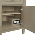 thumbnail image 4 of James Martin Vanities 424-V60d Lorelai 60" Double Basin Wood Vanity Cabinet Only - White, 4 of 7