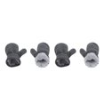 thumbnail image 3 of Conjunto de manoplas Jumpingount para Sombreros Accesorios de Invierno Trajes Gris 2 Conjunto, 3 of 6