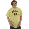 thumbnail image 4 of This is What Awesome Dads Look Like Men's Graphic T Shirt Tees Brisco Brands X, 4 of 6