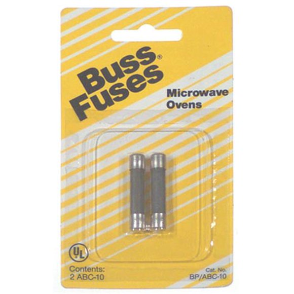 Bussmann - Cooper BP-ABC-10 2 Count 10 Amp 250 Volt Microwave Oven Fuse