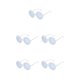 thumbnail image 3 of Gafas de sol Sonducket para niños marco adecuado Blanco Azul, 3 of 5