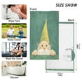 thumbnail image 4 of joogoo 2 PCs Hand Towels Sets A Gnome Cotton Face Towel Bathroom Decorative, 4 of 7