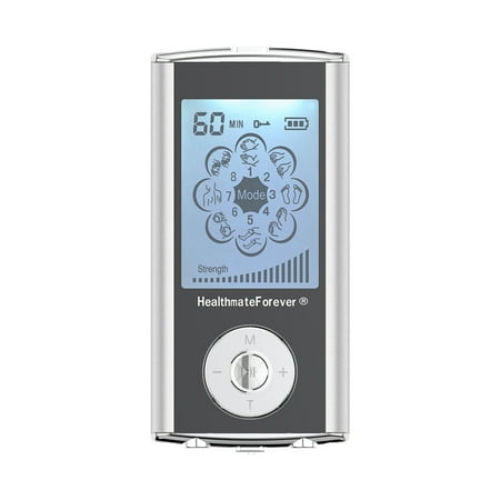 HealthmateForever HM8ML TENS Unit & Muscle Stimulator (Silver)