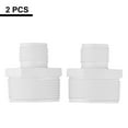 thumbnail image 1 of 1.5" NPT To 3/4" GHT Adapter PVC Garden Hose Adapter High-quality PVC Material, 1 of 8