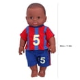 thumbnail image 4 of Juguete de Muñeca ANGGREK de Simulación de Bebé de Vinilo Ojos Llorosos Pelo Lavable 30cm, 4 of 8