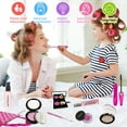 thumbnail image 6 of Syenll Pretend Makeup Set for Girls, Fake Make up Kit with Cosmetic Bag, Kids Vanity Set Makeup Toy for 3-8 Year Old Princess Birthday Gifts, 6 of 8