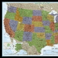 thumbnail image 2 of National Geographic United States Decorator Map, Laminated, 43.5" x 30.5", 2 of 3