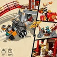 thumbnail image 5 of LEGO NINJAGO Ninja Dojo Temple Masters of Spinjitzu Set 71767, Ninja Toy Building Kit with 2 Minifigures and Toy Snake Figure, Collectible Mission Banner Series, Pretend Play Ninja Set for Kids, 5 of 8