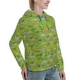 thumbnail image 6 of Sikiie African Animals 1 Women's Casual Hoodies Long Sleeve Lightweight Pullover Tops Loose Sweatshirt-X-Large, 6 of 7