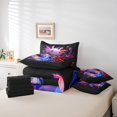 thumbnail image 4 of Erosebridal Cute Axolotl Comforter Set Twin 7 Pieces Cartoon Salamander Kawaii Ocean Sealife Bedding Set Sea Ocean Creature Bed in a Bag with Comforter,Sheets, 4 of 5