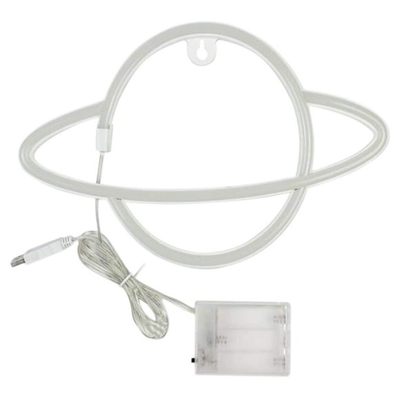 Masteelf Nordic Style LED Night Light with PVC Material for Decoration White Color Perfect for Valentine's