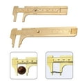thumbnail image 6 of Mini Brass Scale 80/100Mm Sliding Gauge Vernier Caliper Ruler Measuring Tool 80Mm, 6 of 8