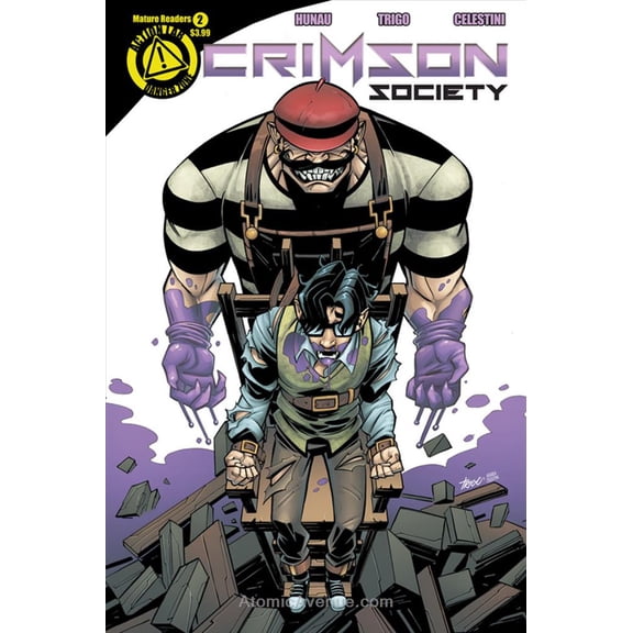 Crimson Society #2 VF ; Action Lab Comic Book