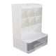 thumbnail image 3 of Organizador De Papelería De Plástico, Caja De Almacenamiento De Escritorio Con Inserto Oblicuo, Múltiples Compartimentos, Resistencia Al Desgaste Con Cajón Para El Hogar, La, 3 of 7