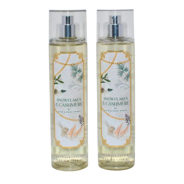 Bruma de fragancia fina Perfume Bath & Body Works, 240 ml (paquete de 2)