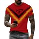 thumbnail image 4 of Women's Germany Football Graphic T-Shirt, Men's Soccer Graphic Print T-Shirt Casual Sportswear Top Athletic for Soccer Tournament 2026 Red Size: M, 4 of 4
