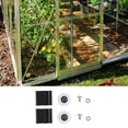 Halls Greenhouse Door Wheel Replacement Kit 22mm, Durable & Easy to