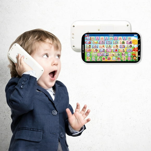 Juguetes para piscina, juguetes para bebés, juguetes para niños pequeños, juguete con teléfono móvil, máquina educativa con sonido de teléfono móvil para el aprendizaje de los niños, regalo de cumplea