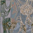 thumbnail image 2 of Goldberger, Jennifer 12x12 Gold Ornate Wood Framed with Double Matting Museum Art Print Titled - Medallions and Damask II, 2 of 4