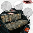 thumbnail image 5 of Yuyamidu Branch Camouflage Hunting UTV Seat Cover Mule Bench Seat Cover Easy to Clean UTV Accessories Compatible with Kawasaki Mule 3000 3010 3020 4000 4010 2001-2023 2025, 5 of 7