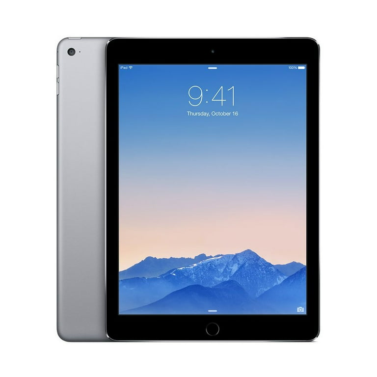 Restored iPad Air 2 Space Gray WiFI+ Cellular 64GB (MH2M2LL/A)(2014)  (Refurbished)