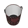 thumbnail image 3 of XMXT Collapsible Laundry Basket, Bohemian Decorative Illustration Waterproof Laundry Hampers Storage Baskets Dirty Clothes Hamper, 62L, 3 of 8