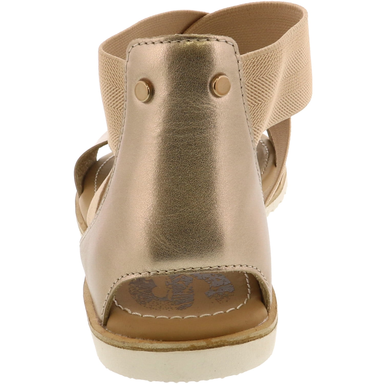 Sorel Women s Ella Warm Gold High Top Leather Sandal 7.5M Walmart