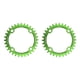 thumbnail image 3 of Juego de bielas Toystoory para bicicleta Piñón de Disco 104BCD 36T verde, 3 of 6