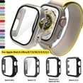 thumbnail image 2 of Cristal + funda para Apple Watch 44mm 40mm 41mm 45mm funda parachoques mate Ultra 49mm Protector de pantalla Iwatch SE 8 7 6 5 4 32 Accesorios Tan Jianjun  unisex, 2 of 2