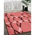 thumbnail image 2 of Ahgly Company Indoor Rectangle Patterned Love Red Area Rugs, 5' x 7', 2 of 6
