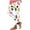 White, variant on Idoravan leggings for women yoga pants women long Women's Casual Fashion Easter Print Tight Yoga Pants Leisure Fashion Leggings
