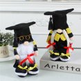 thumbnail image 4 of Decoración del hogar, decoración de la habitación, decoración de la pared Temporada de graduación Muñeca sin rostro Sombrero de médico Muñeca Rudolf Muñeca de pie Adorno de decoración una muñeca, 4 of 4