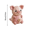 thumbnail image 3 of DIY Patchwork Animal Handmade Sewing Craft with Floral Stuffing 3D Cute Patchwork Animal DIY for Adults Beginners Craft Lovers for Birthda, 3 of 8