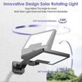thumbnail image 4 of Outdoor LED Solar Lamp IP65 Waterproof Solar Garden Lamp A, 4 of 4