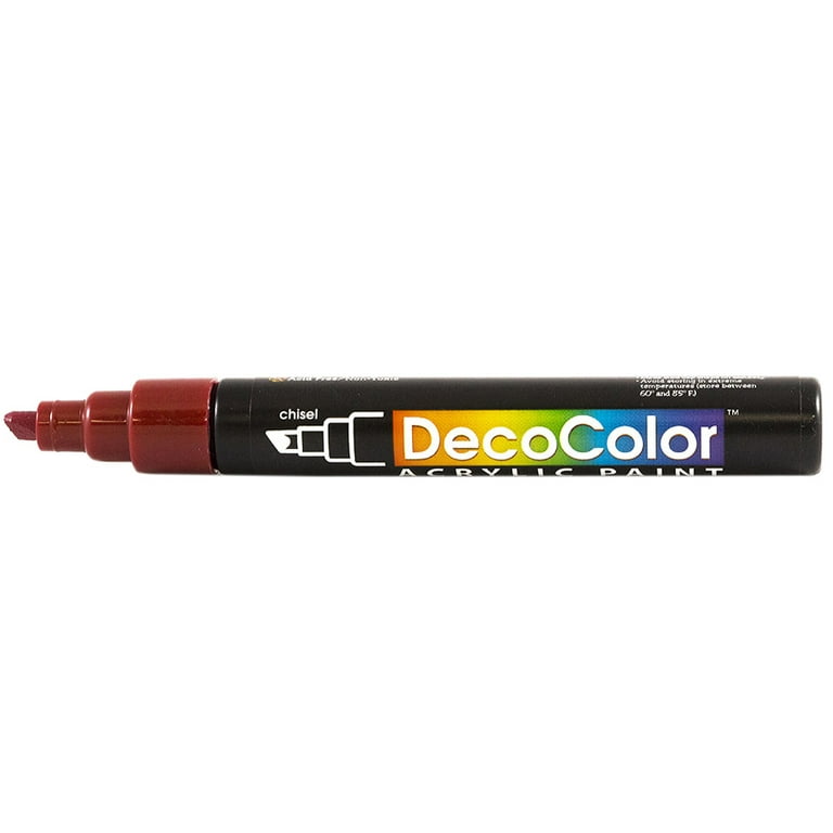 Jam Paper Jumbo Point Acrylic Paint Marker in Red | 6 | Michaels