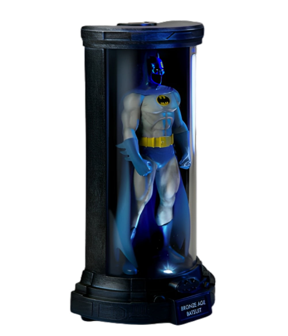 Bradford Exchange Batman Bronze Age Batsuit Figure, LED-Lit