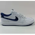 thumbnail image 1 of N I-K-E A i r-Jor-dan 1 Low 85 Retro Mens Size 8 White Blue Shoes Sneakers FB9933-141, 1 of 6