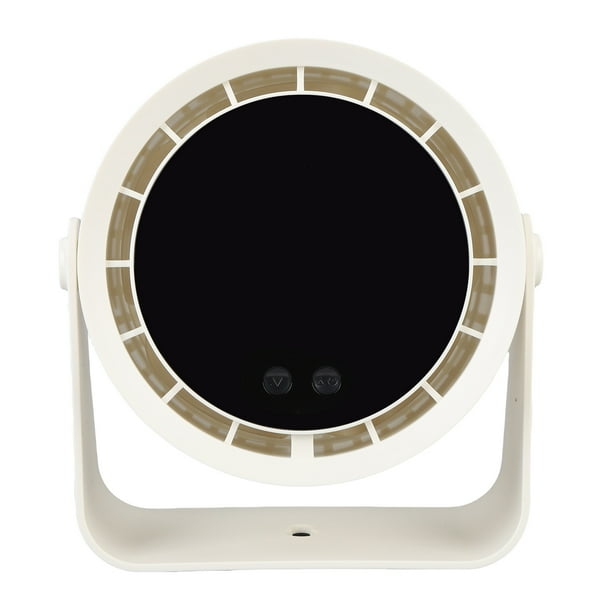 Ventilador de Escrito Portátil de 100 Niveles de Niveles de Niveles, Pantalla Digital de Escritorio Pequeño, Circulador de Aire de Mesa Montada en la Pared Campamento de